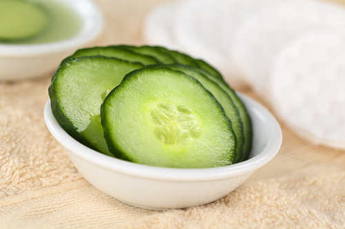 خیار و زوشن شدن پوست خیار و زوشن شدن پوست