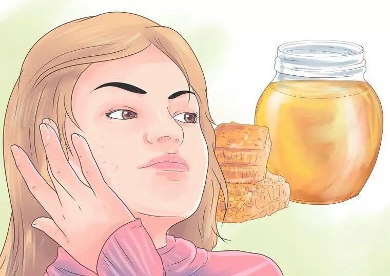 از بین بردن سریع جای جوش با عسل از بین بردن سریع جای جوش با عسل