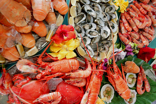 غذاهای دریایی و بزرگ شدن سینه غذاهای دریایی و بزرگ شدن سینه