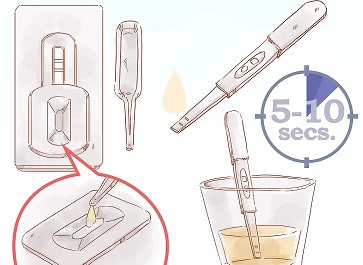 استفاده از قطه چکان برای تست بارداری استفاده از قطه چکان برای تست بارداری