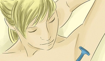 برای کاهش عرق زیر بغل، موهای زیر بغل را بزنید برای کاهش عرق زیر بغل، موهای زیر بغل را بزنید