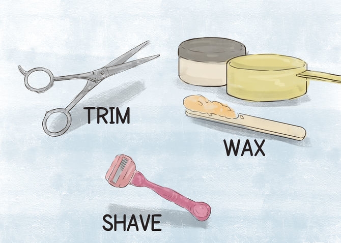 انواع راههای تمیز کردن موی زاید