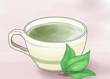 برای بهبود جوش صورت چای سبز بخورید