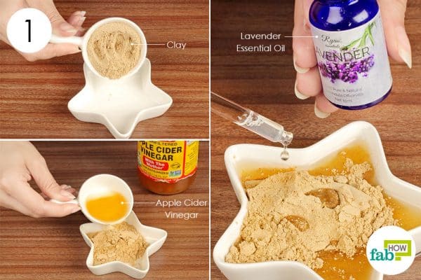 ماسک سرکه سیب و جوش صورت