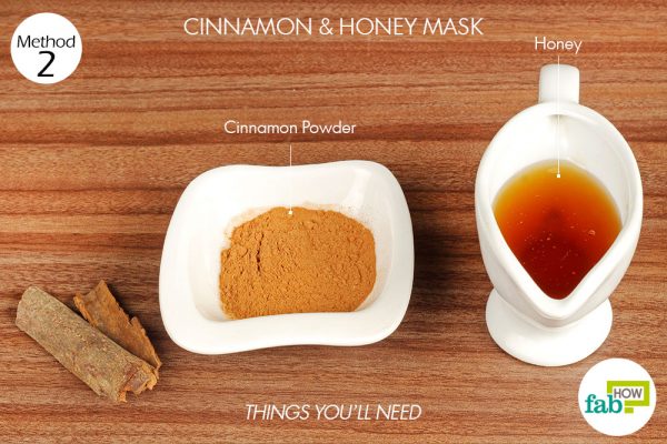 ماسک ضد جوش عسل و دارچین