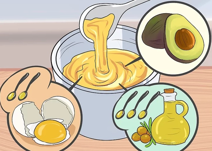 ماسک آووکادو، روغن زیتون و تخم مرغ ماسک آووکادو، روغن زیتون و تخم مرغ