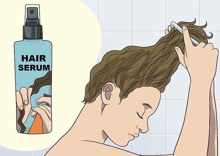 استفاده از سرم مو برای جلوگیری از موخوره استفاده از سرم مو برای جلوگیری از موخوره