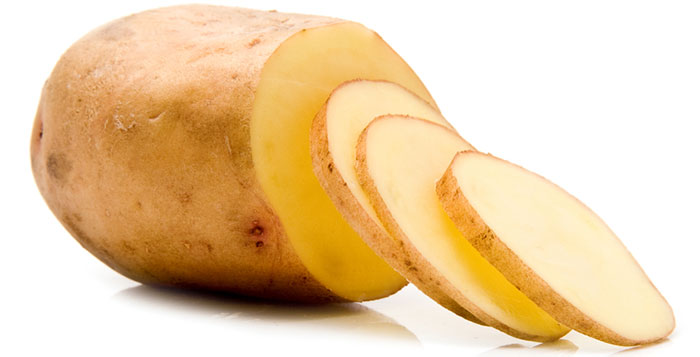 سیب زمینی برای سفید کردن پوست سیب زمینی برای سفید کردن پوست