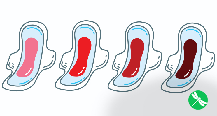 انواع رنگ خون پریودی انواع رنگ خون پریودی