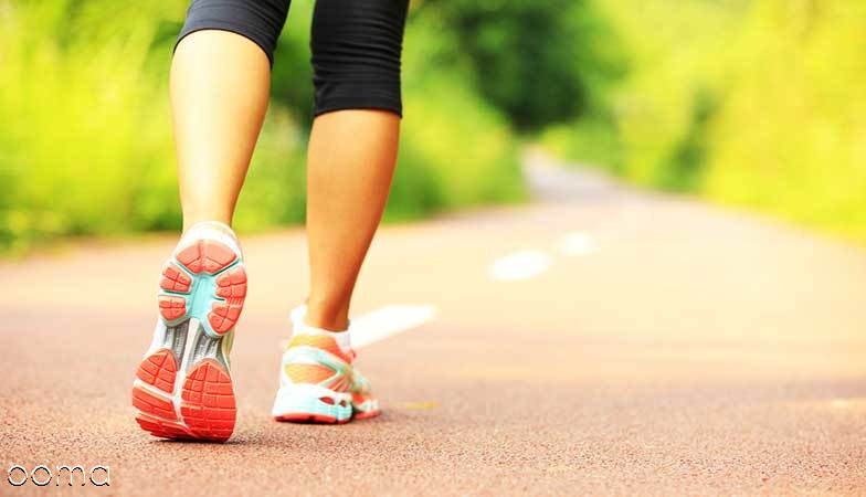 پیاده روی کدام قسمت بدن را لاغر میکند