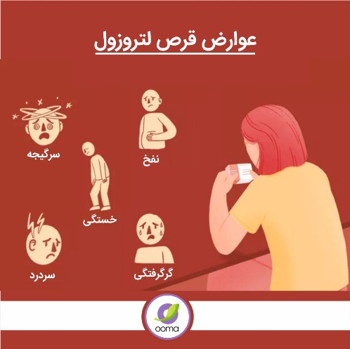 عوارض قرص لتروزول عوارض قرص لتروزول