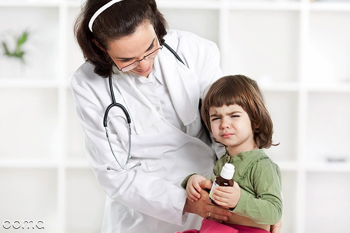 شربت دل درد کودکان