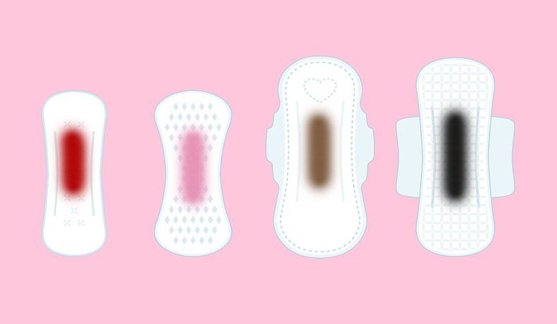 رنگ خون پریودی