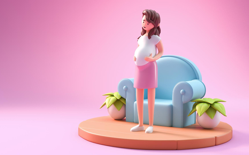 سایز شکم در بارداری سایز شکم در بارداری