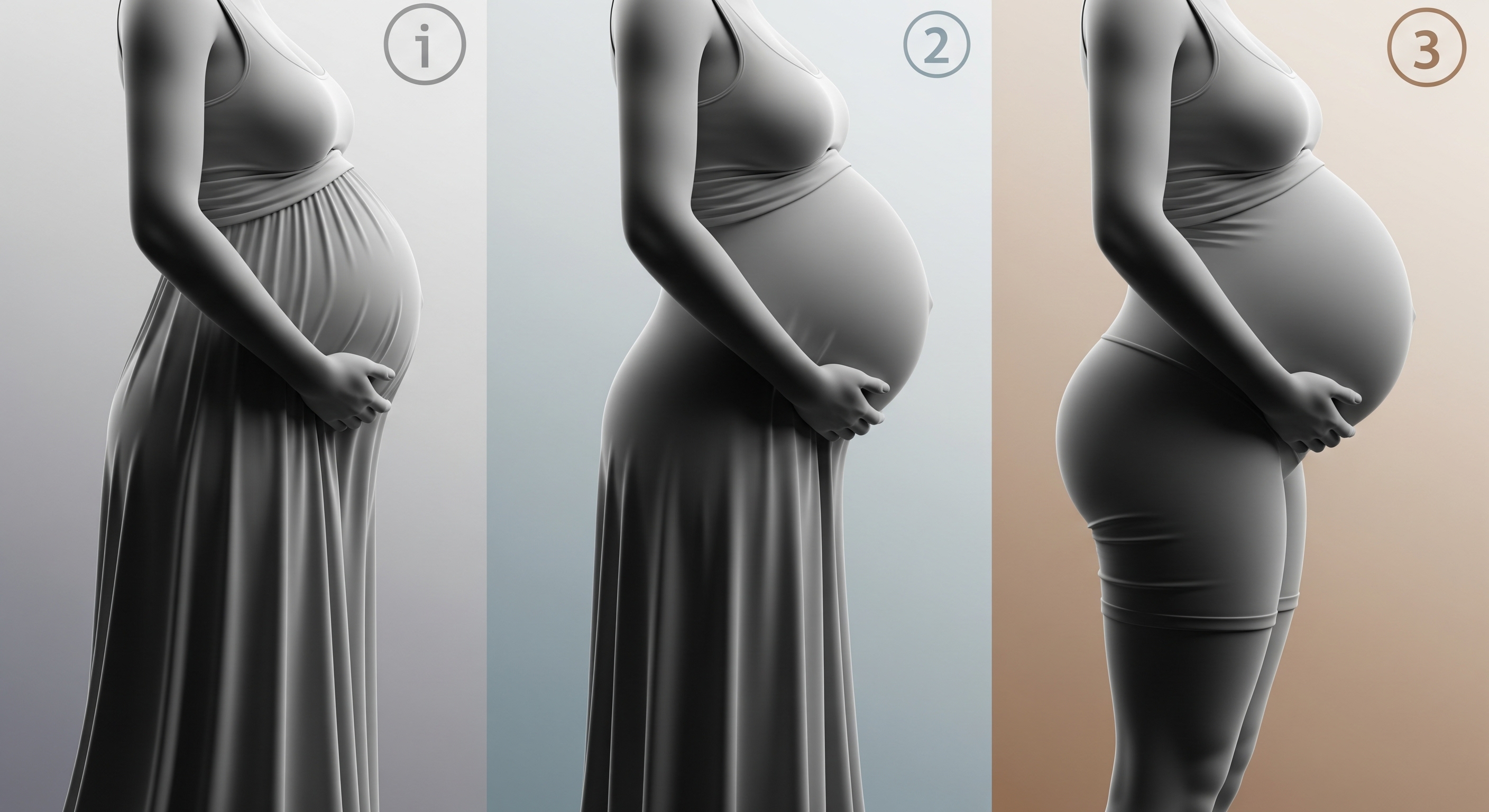 سه ماهه های بارداری