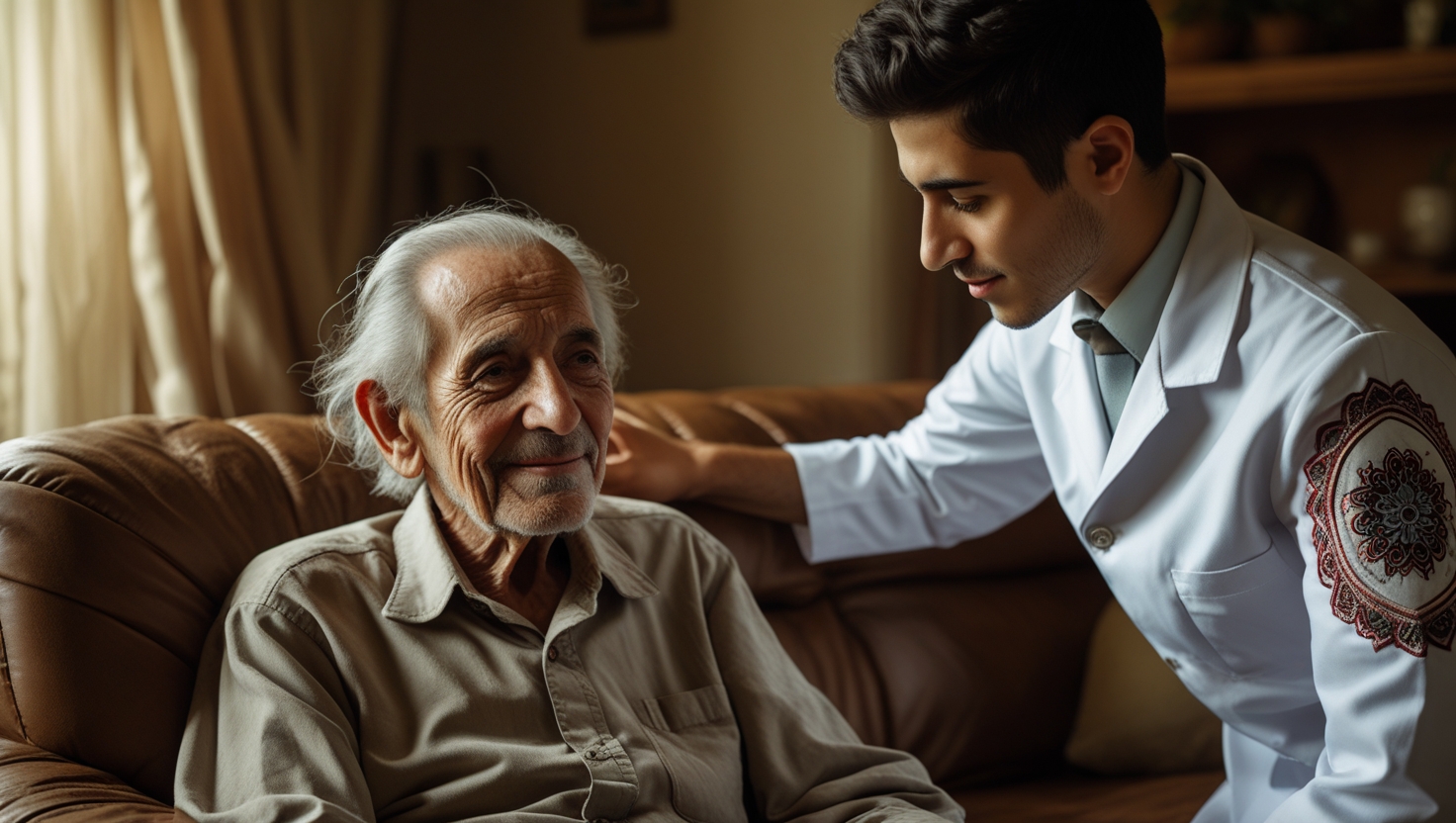 پرستار سالمنددر منزل