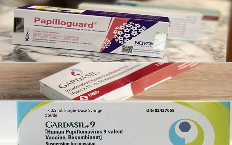 انواع واکسن گارداسیل خارجی