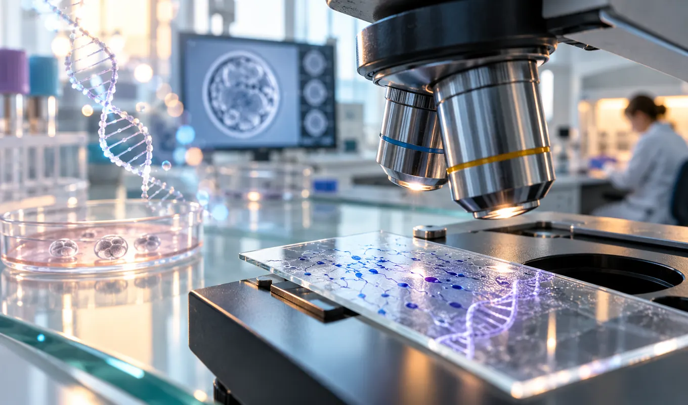 بررسی شکست DNA اسپرم و کیفیت ژنتیکی اسپرم در آزمایشگاه باروری
