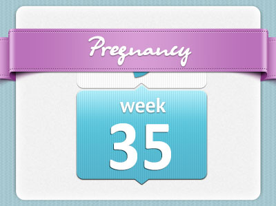 هفته سی و پنجم بارداری