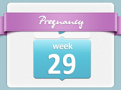 هفته بیست و نهم بارداری هفته بیست و نهم بارداری