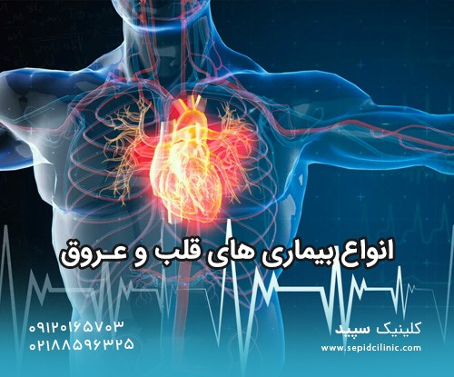 شناخت انواع بیماری های قلب و عروق شناخت انواع بیماری های قلب و عروق