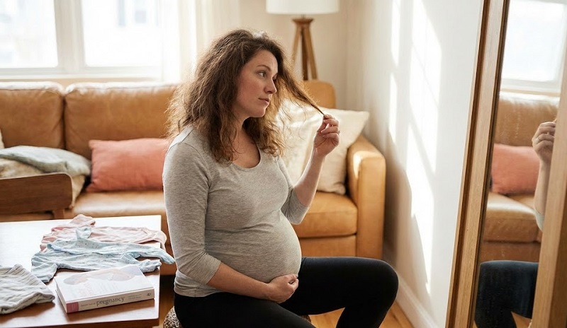 هشدار مهم: اگر قصد بارداری دارید، قبل از کراتین کردن مو این مطلب را بخوانید! هشدار مهم: اگر قصد بارداری دارید، قبل از کراتین کردن مو این مطلب را بخوانید!