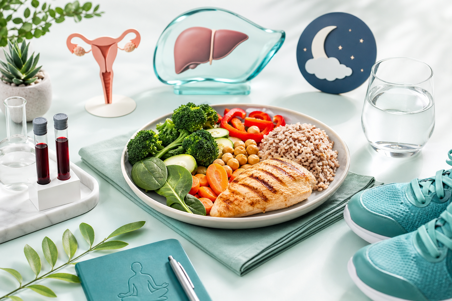 تنبلی تخمدان و کبد چرب؛ چرا PCOS خطر کبد چرب را افزایش میدهد؟ تنبلی تخمدان و کبد چرب؛ چرا PCOS خطر کبد چرب را افزایش میدهد؟