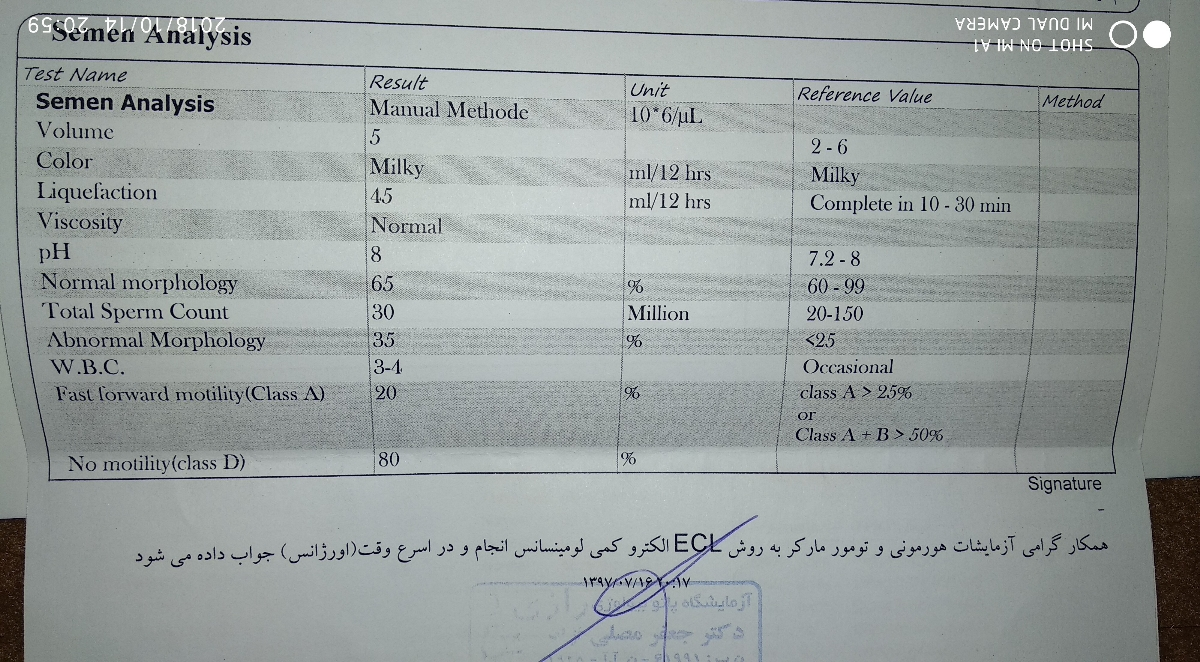 ایا امکان بارداری طبیعی وجود دارد؟