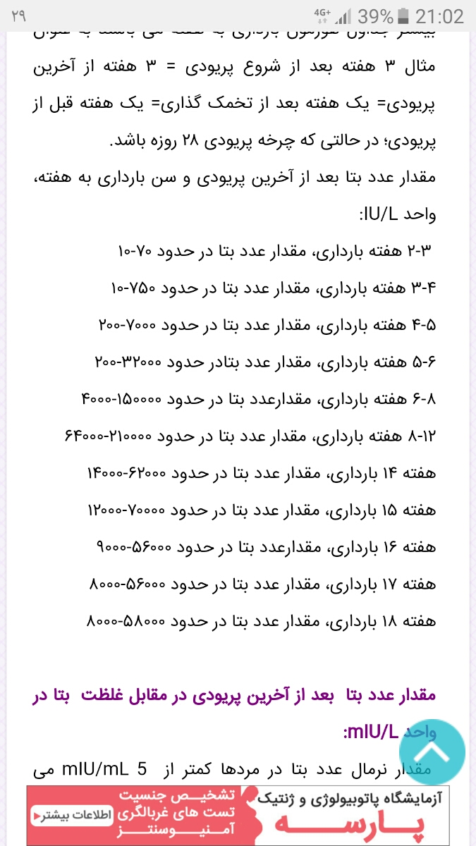 بالا بودن عدد بتا