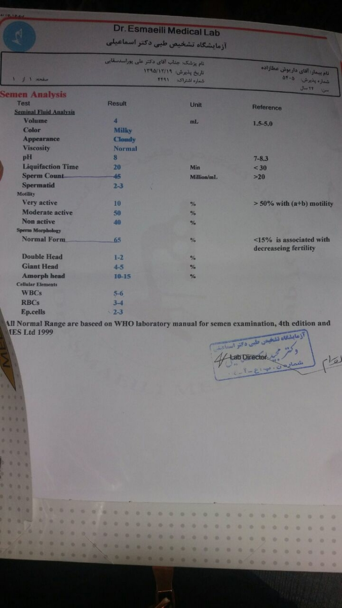 خانم دکتر لطفا چواب بدین