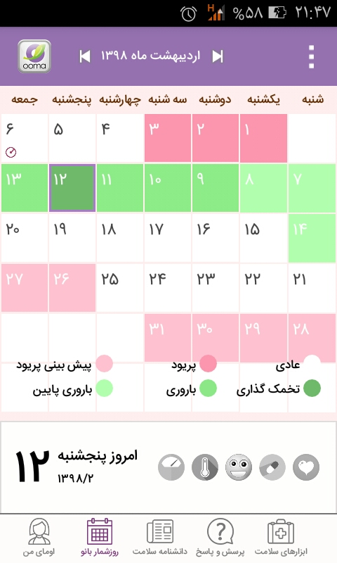 بی بی مثبت دو روز بعد از موعد🙈🙈🙈