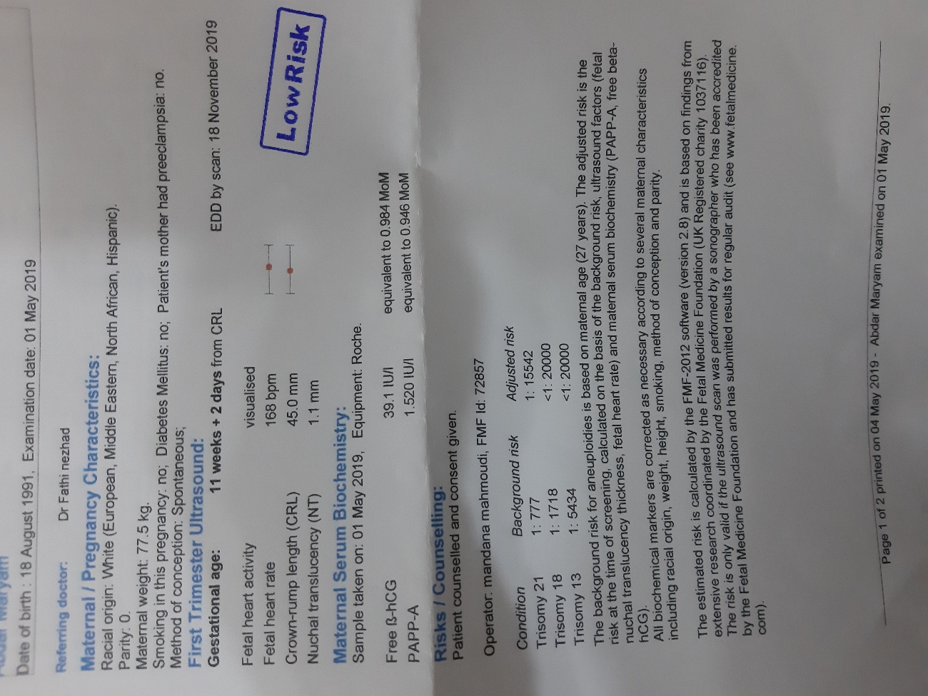 جواب ان تی و سونو لطفا