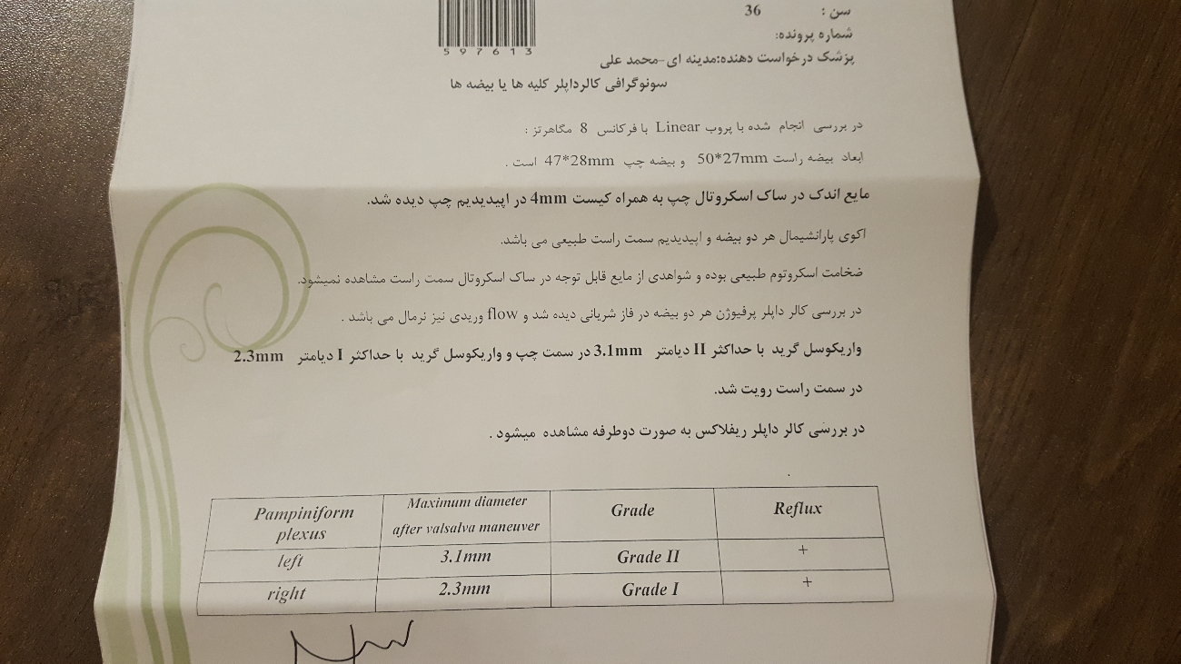 کسی همسرش واریکوسل داشته چطور درمان شده؟؟؟؟ کسی همسرش واریکوسل داشته چطور درمان شده؟؟؟؟