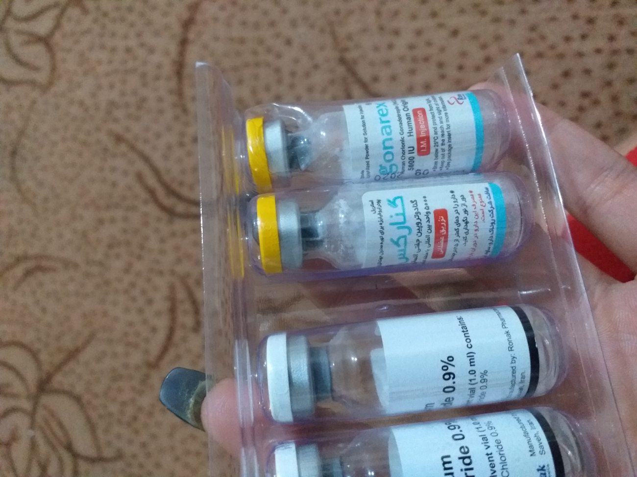 سایز فولیک با قرص لتروزل