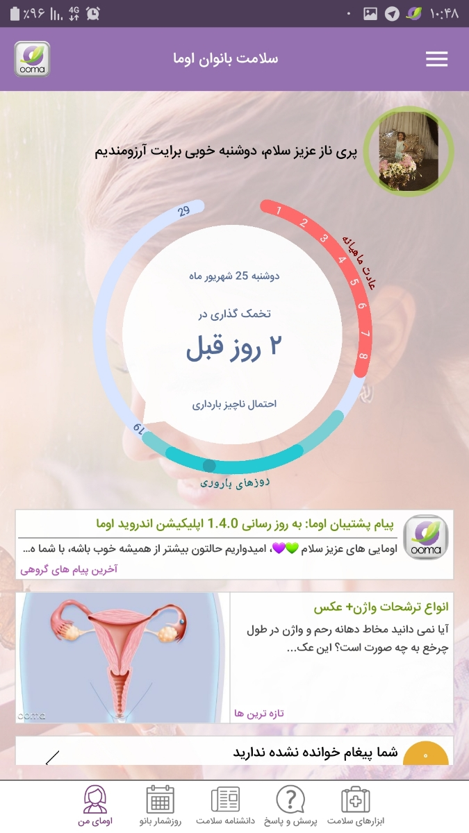 ایا روز تخمکگذاری من درسته؟ ایا روز تخمکگذاری من درسته؟