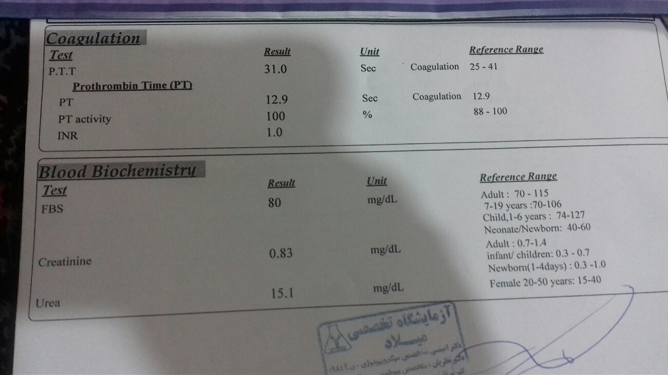 داشتن کم خونی دربارداری وتفسیر ازمایش بارداری
