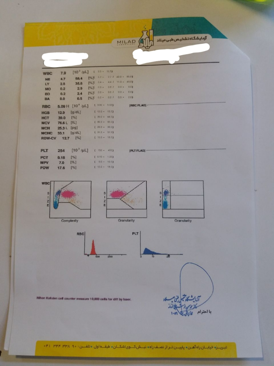 تفسیر کردن ازمایش