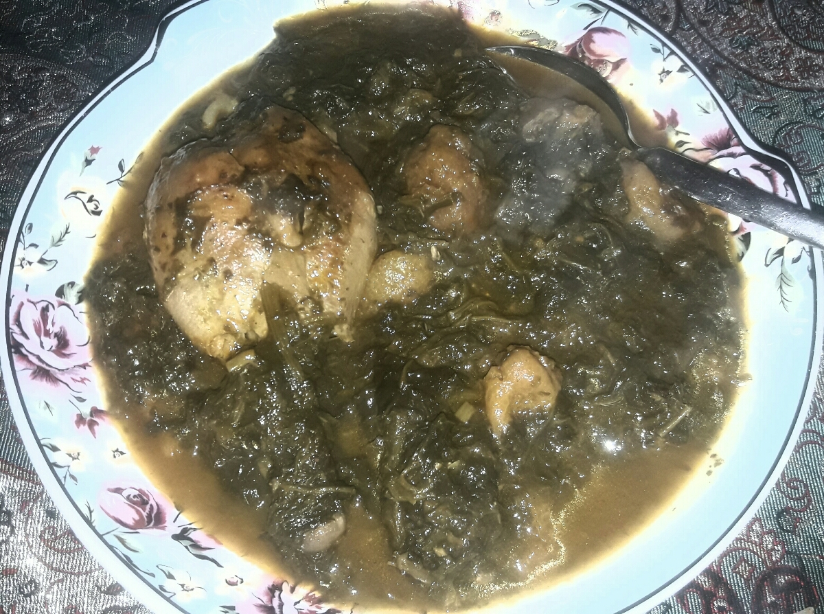 خوردن اسفناج در بارداری... ناهاری لذید خورشت آلو اسفناج خوردن اسفناج در بارداری... ناهاری لذید خورشت آلو اسفناج