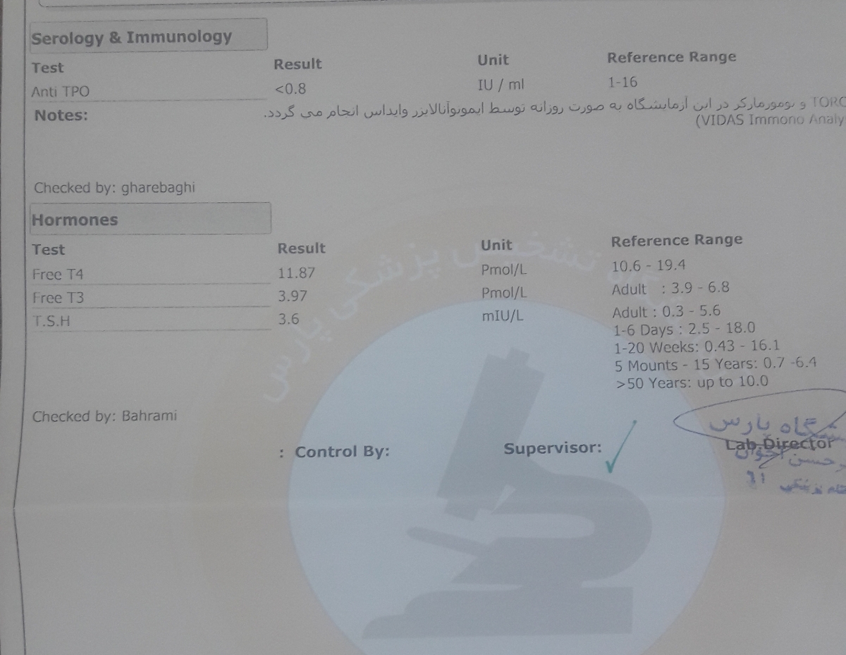 تیروئید و هفته ۵بارداری