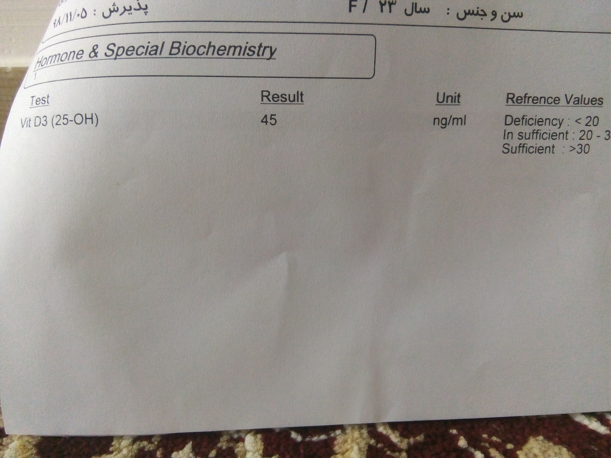 تفسیر آزمایش و سونو گرافی قبل اقدام