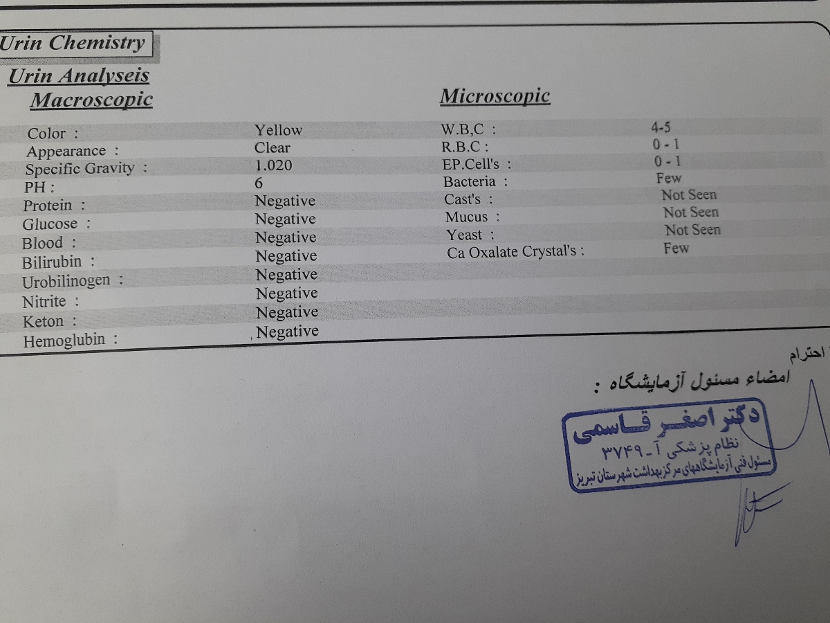 تفسیرآزمایش تست تحمل گلوکز وکاشت ادرار تفسیرآزمایش تست تحمل گلوکز وکاشت ادرار