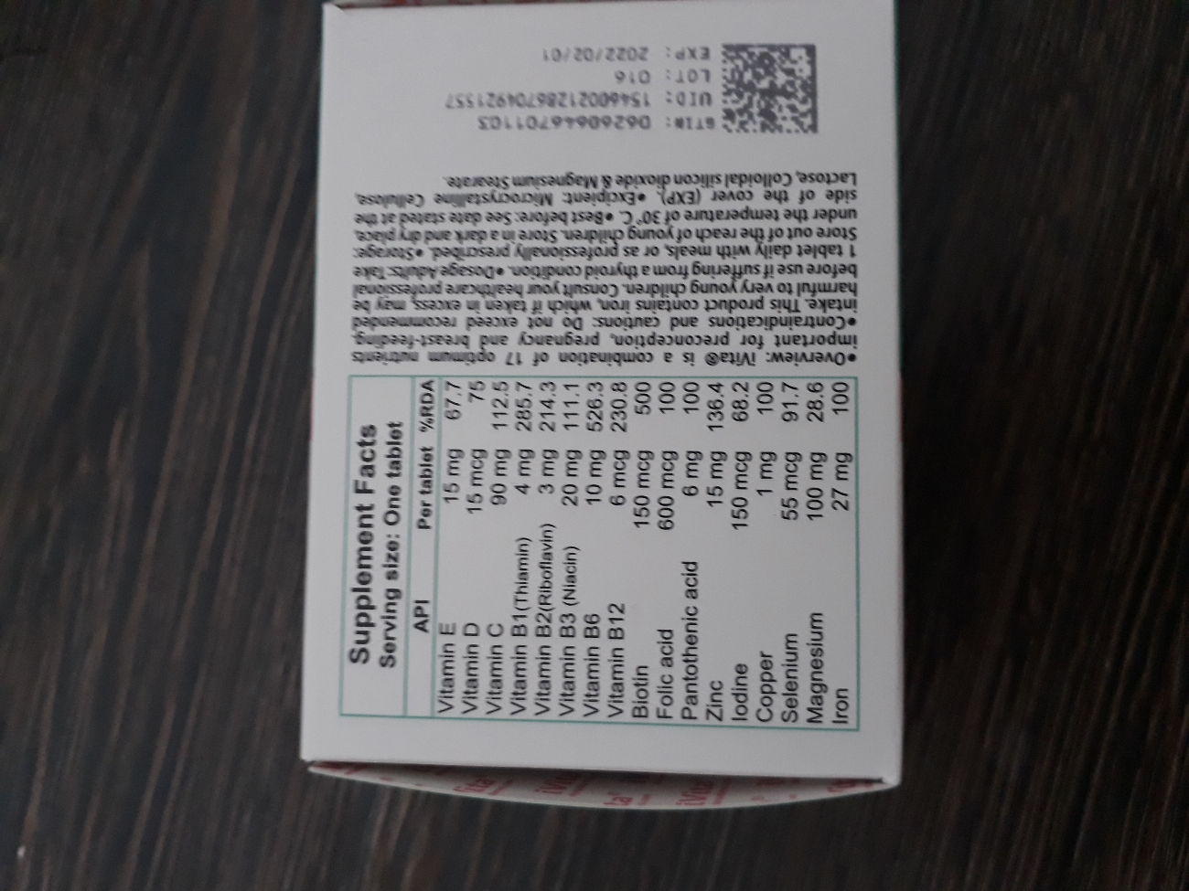 ایامصرت مولتی ویتامین اکتی آیرون در بارداری مجاز است