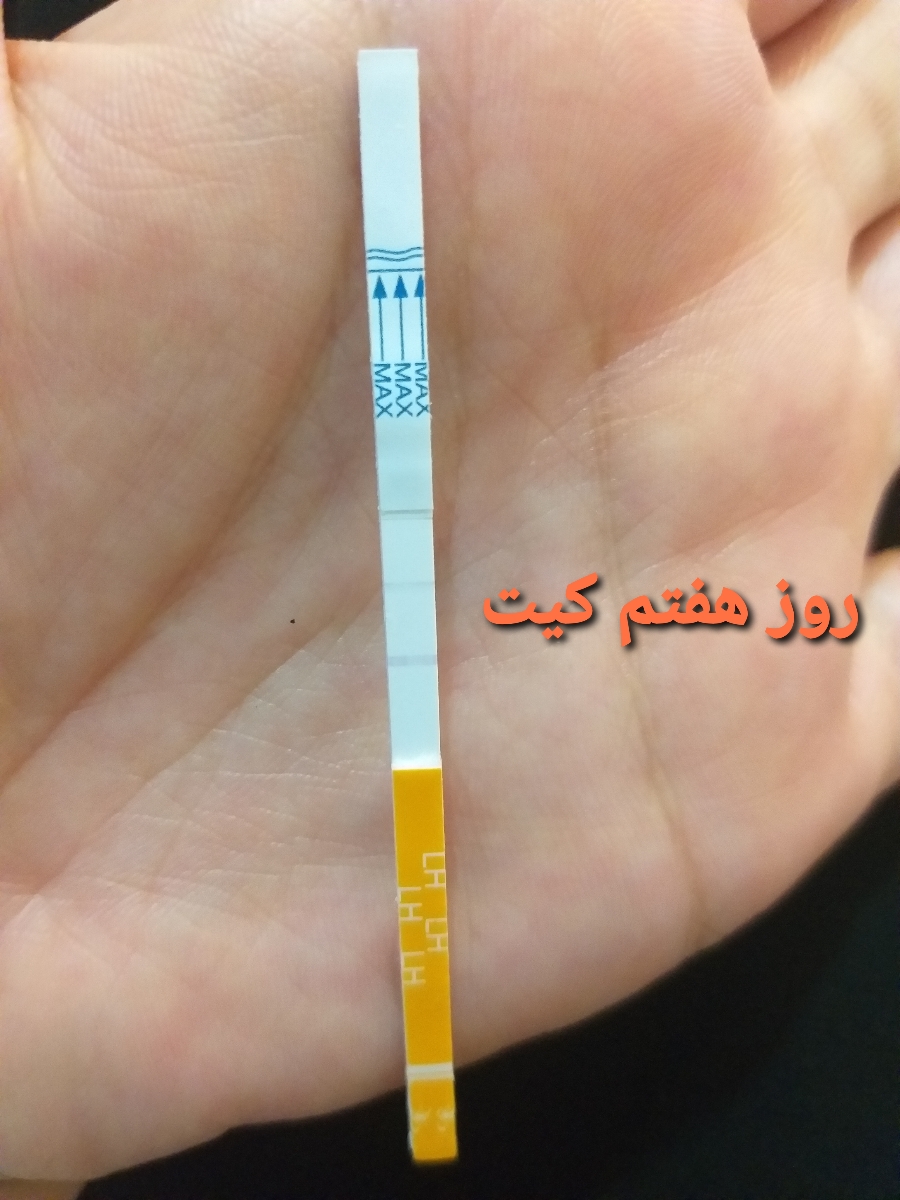 خانوما ببینید مثبت شده کیتم یا نه