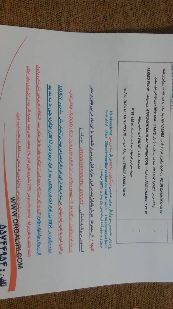 سونوگرافی آنومالی و اکو قلب جنین سونوگرافی آنومالی و اکو قلب جنین