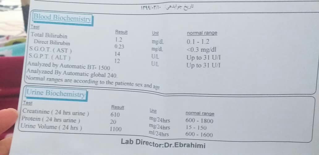 تفسیر ازمایشم رو میخواستم لطفا