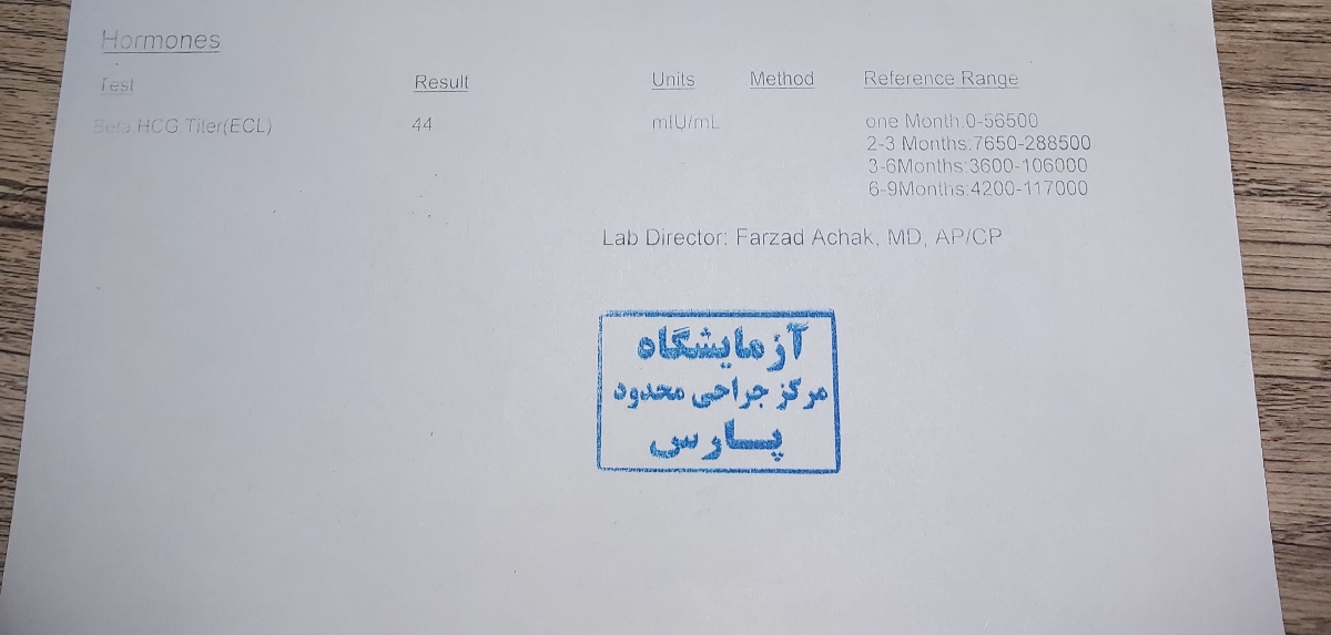 رفتم آزمایش بتا دادم بیایید ببینید رفتم آزمایش بتا دادم بیایید ببینید