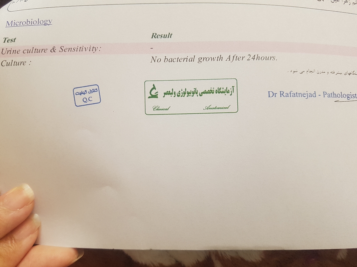 تفسیر آزمایش غربالگری