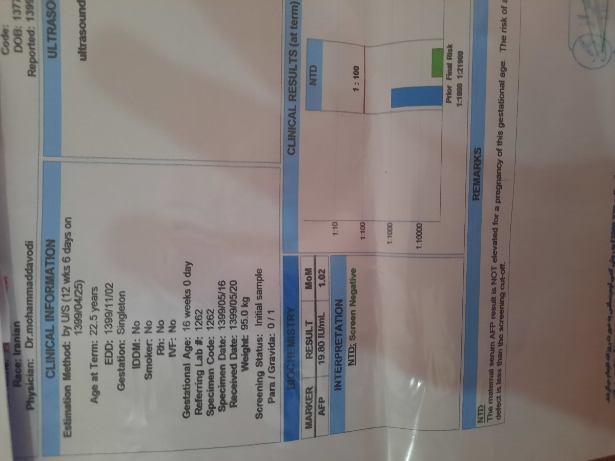 بچه‌ها بیاید غربالگری من و ببینید