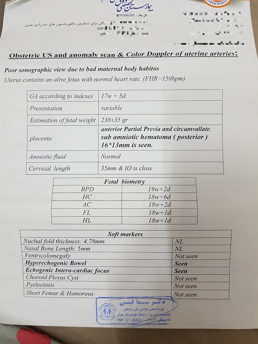 آنومالی پسرم رو تفسیر کنید لطفا