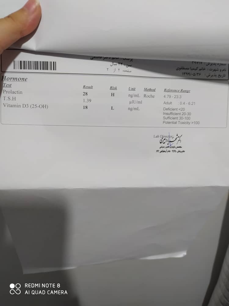 تفسیر سونو و ازمایش